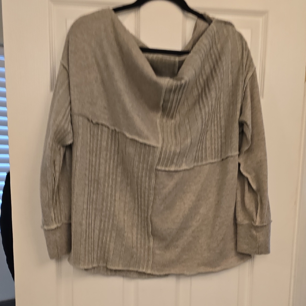 Daytrip Beige Textured Knit Top